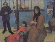 Paul Gauguin, The Sudio of Schuffenecker or The Schuffenecker Family (mk07)